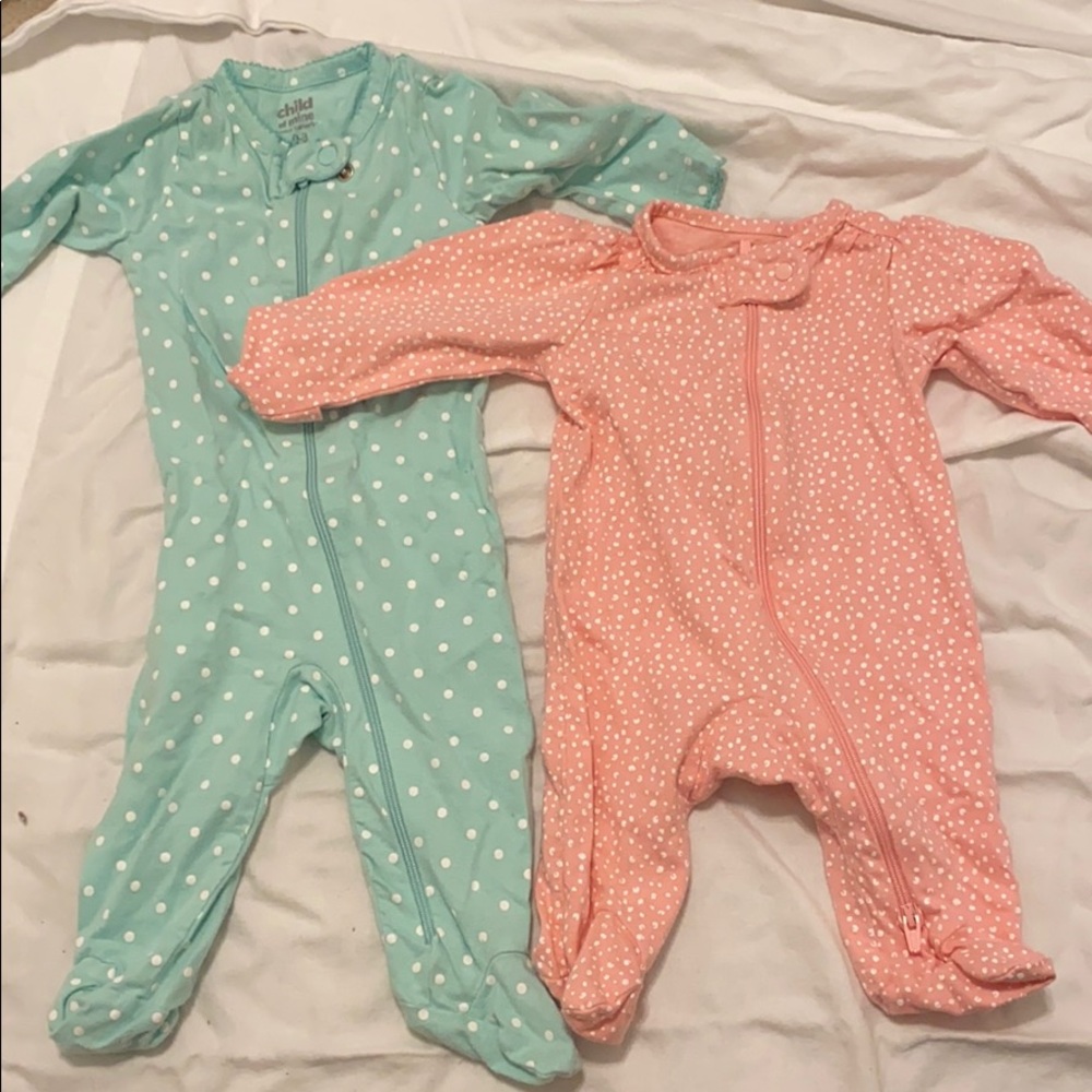 Two pairs pajamas